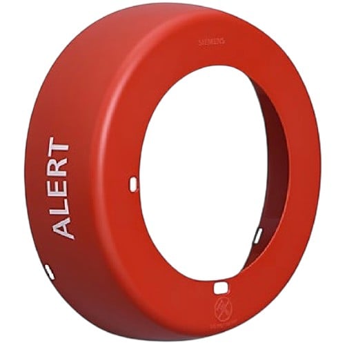 Siemens SCVR-SS-CR-ALR Cover Speaker Strobe ALERT, Ceiling, Red