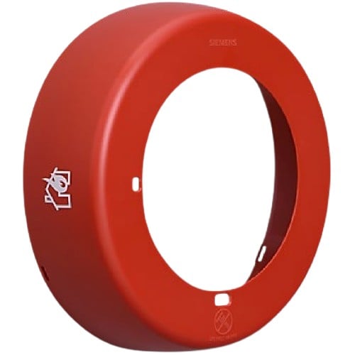 Siemens SCVR-SS-CR-HOF Cover Speaker Strobe House on FIRE Logo, Ceiling, Red