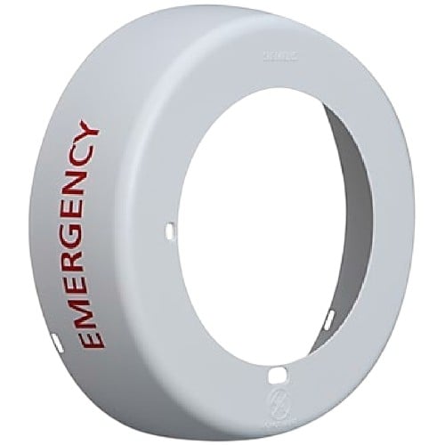 Siemens SCVR-SS-CW-EMG Cover Speaker Strobe EMERGENCY, Ceiling, White