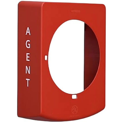 Siemens SCVR-SS-WR-AGT Cover Speaker Strobe AGENT, Wall, Red