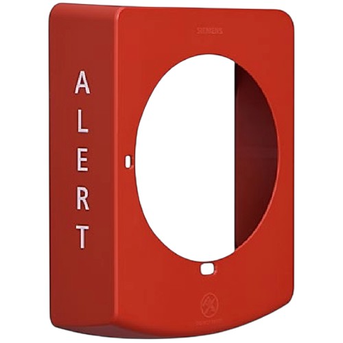 Siemens SCVR-SS-WR-ALR Cover Speaker Strobe ALERT, Wall, Red