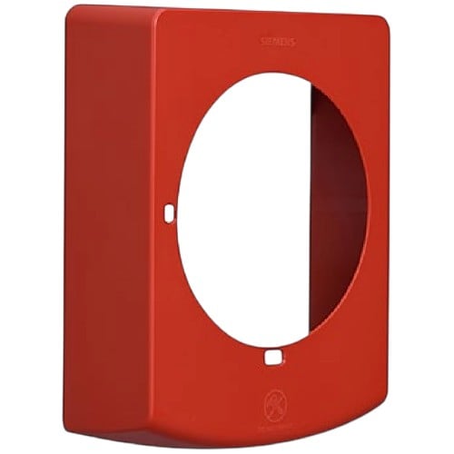 Siemens SCVR-SS-WR-BNK Cover Speaker Strobe BLANK, Wall, Red