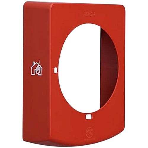 Siemens SCVR-SS-WR-HOF Cover Speaker Strobe House on FIRE Logo, Wall, Red