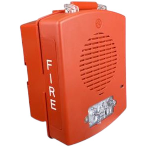 Siemens SL24XHS-FR SL2 WP Horn Strobe, 4X Rated, Red, Clear lens, FIRE