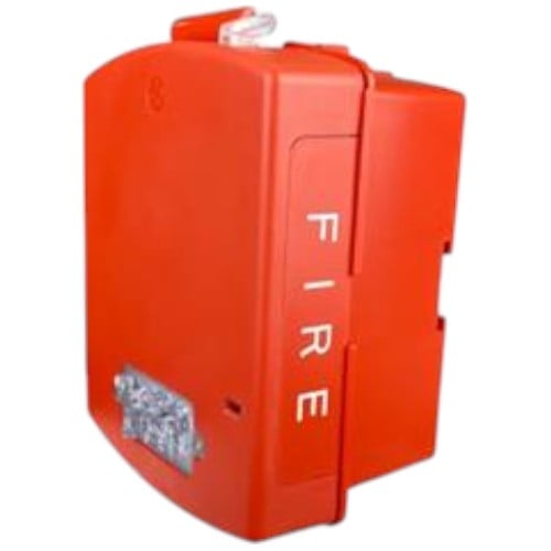 Siemens SL24XST-FR SL2 WP Strobe, 4X Rated, Red, Clear lens, FIRE