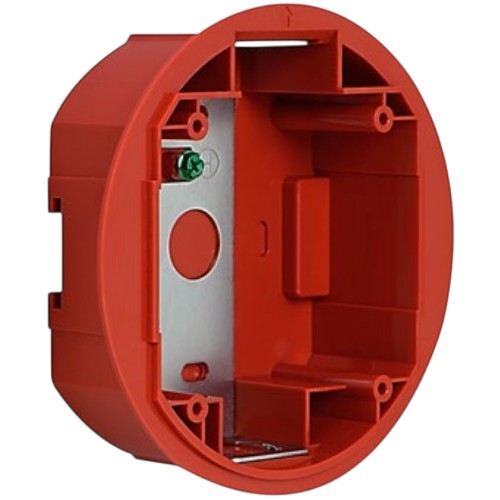Siemens SMB-HS-CR Surface Mount Box Horn Strobe, Ceiling, Red