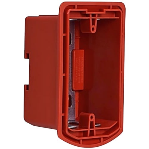 Siemens SMB-HS-WR Surface Mount Box Horn Strobe, Wall, Red
