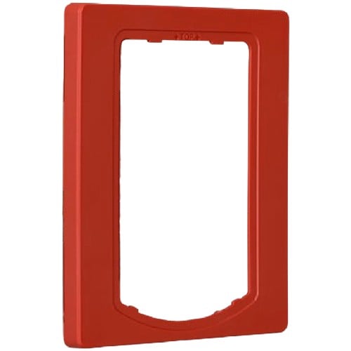 Siemens STP-HS-WR Trim Plate Horn Strobe, Wall, Red