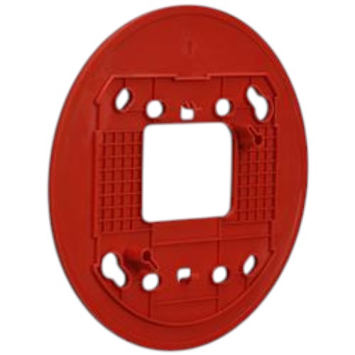 Siemens STR-HS-CR Trim Ring Horn Strobe, Ceiling, Red
