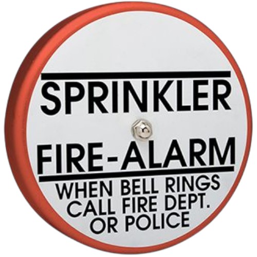 Tyco 526301001P WMA-1 Water Motor Alarm, 3/4", Red