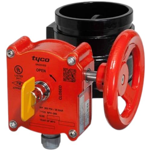 Tyco 59300G020WSNF BFV-300 Butterfly Valve, 2"