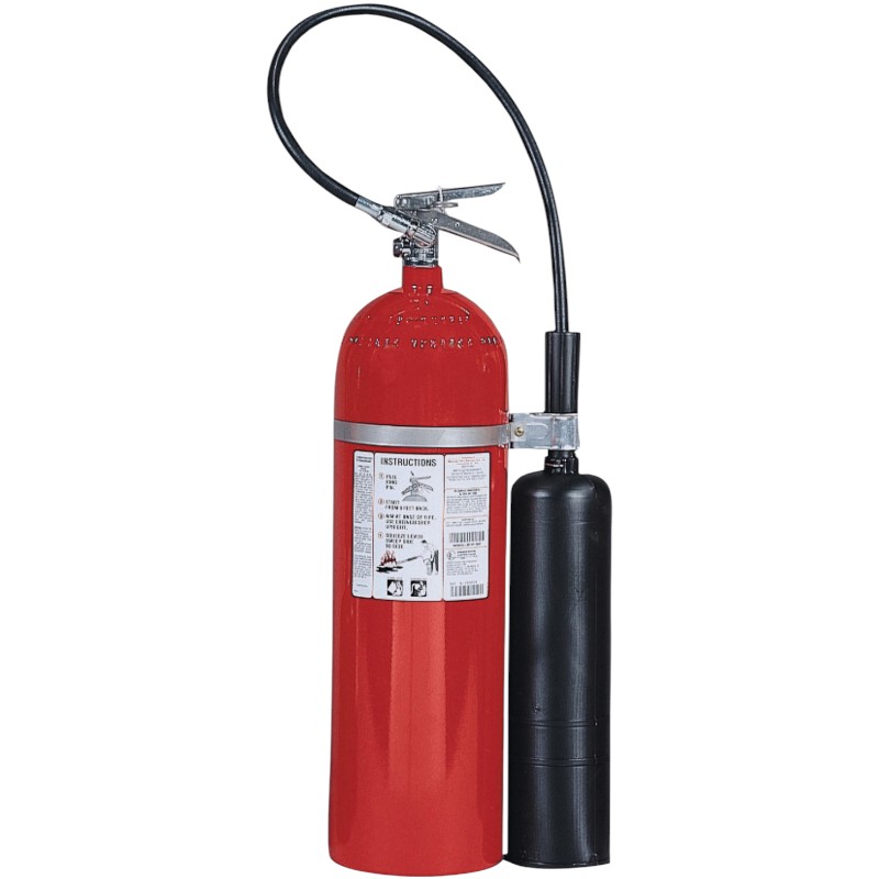 Kidde Pro 15 CDM-4 CO2 Fire Extinguisher 15lb, Rechargeable with Wall Hook