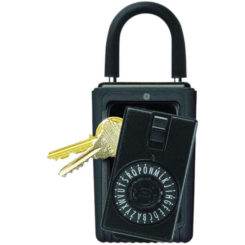 Kidde 000394 KeySafe Original Portable Dial, Black, Clamshell