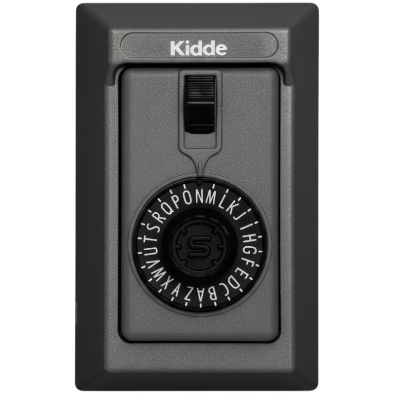 Kidde 000404 KeySafe S5 Original Permanent 5-Key, Spin Dial, Black, Clamshell