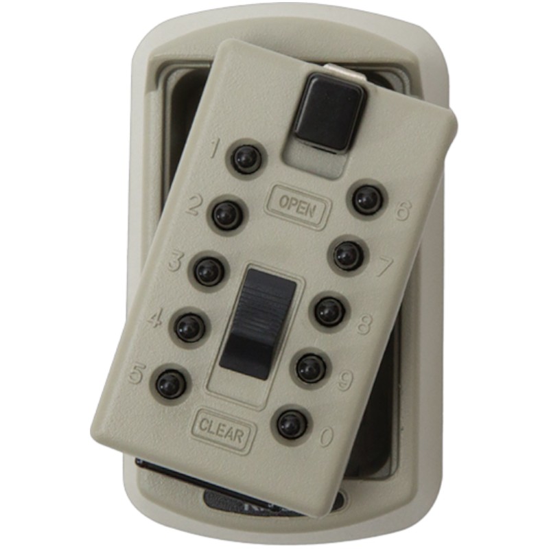 Kidde 001371 KeySafe Original Slimline Push, Clay, Clamshell
