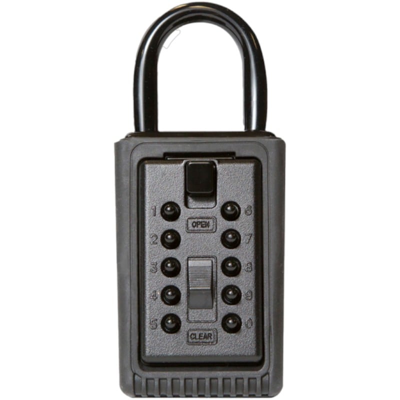 Kidde 001352 KeySafe Original Portable Push, Black, Clamshell