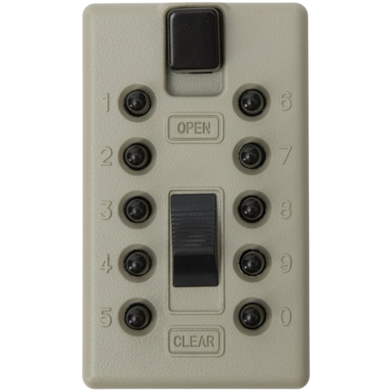 Kidde 001520 KeySafe Slimline Lid Only, Push, Clay