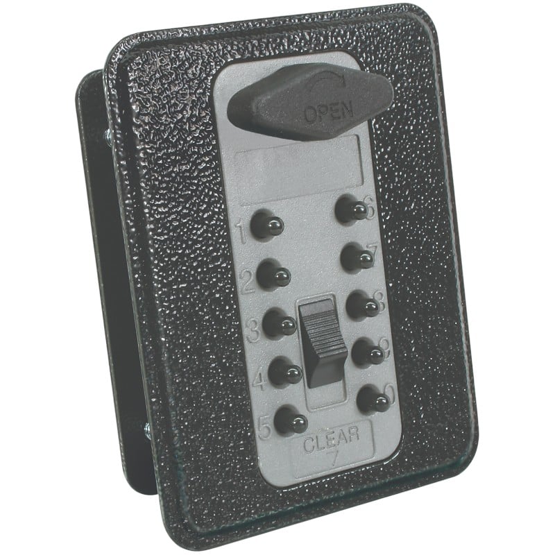 Kidde 001827 TouchPoint Lock with Vertical Face Plate, Titanium