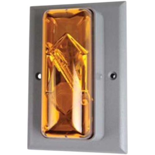 Edwards Signaling 89SMSTRA-AQ Xenon Strobe, Amber, Surface Mount