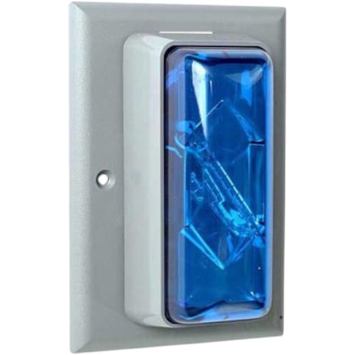 Edwards Signaling 89SMSTRB-AQ Xenon Strobe, Blue, Surface Mount