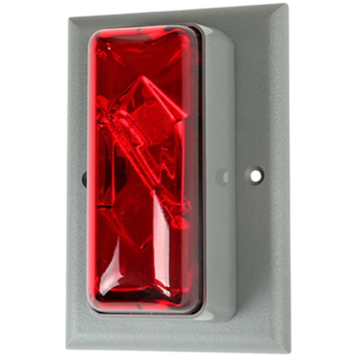 Edwards Signaling 89SMSTRR-N5 Xenon Strobe, Red, Surface Mount