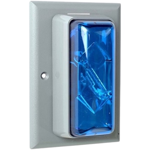 Edwards Signaling 89STRB-N5 Xenon Strobe, Blue, Flush Mount