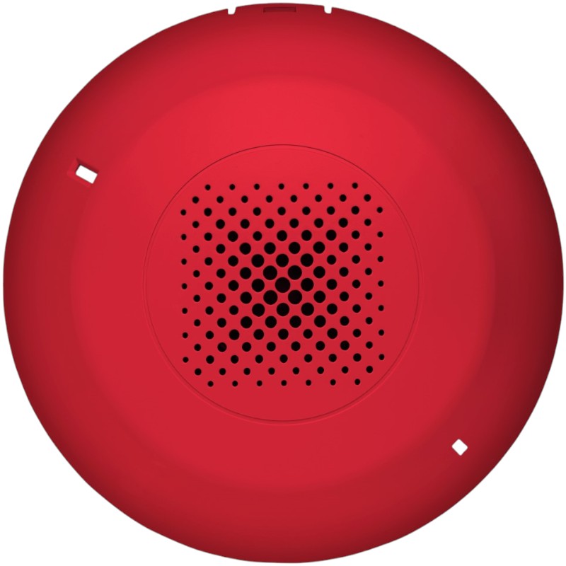 Kidde EGCSRN-CVR Cover, Ceiling Speaker, Genesis, Red, No Marking