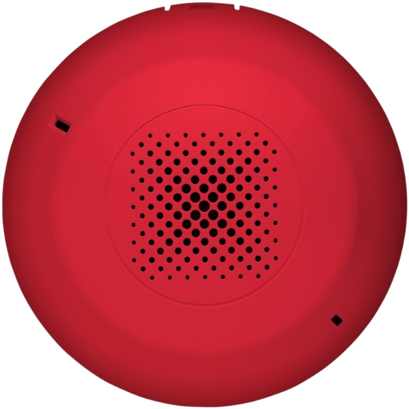 Kidde EGCSRN Ceiling Speaker, Red, No Marking