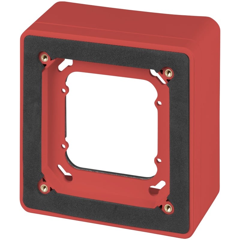 Kidde EWGRMA Flush Surface Mounting Adapter, Red
