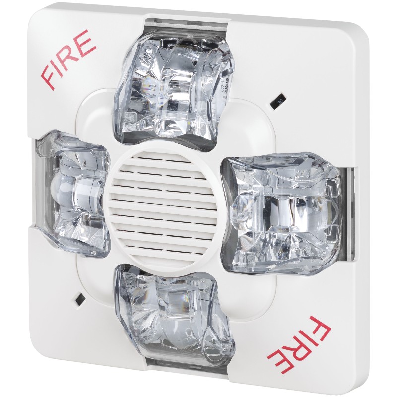 Kidde EWGSVWF Outdoor Speaker Strobe, 15 30cd, White, FIRE Marking