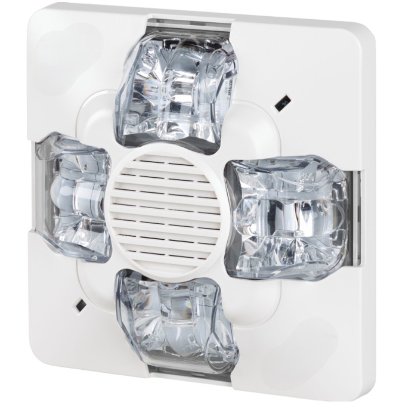 Kidde EWGSVWN Outdoor Speaker Strobe, 15 30cd, White, No Marking