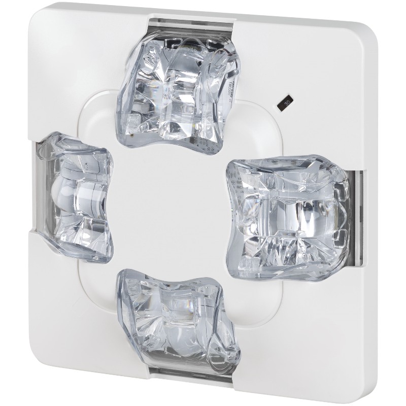 Kidde EWGVMWN Outdoor Strobe, 15 115cd, White, No Marking