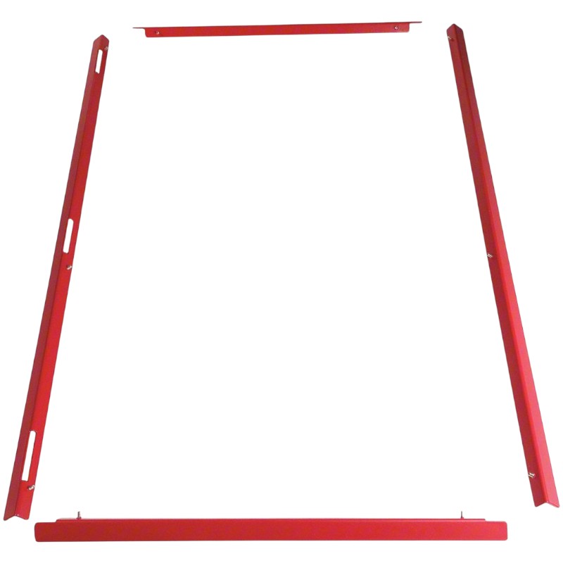 Kidde F-TRIM10R Semi Flush Trim Kit, 10 Zone Enclosures, Red