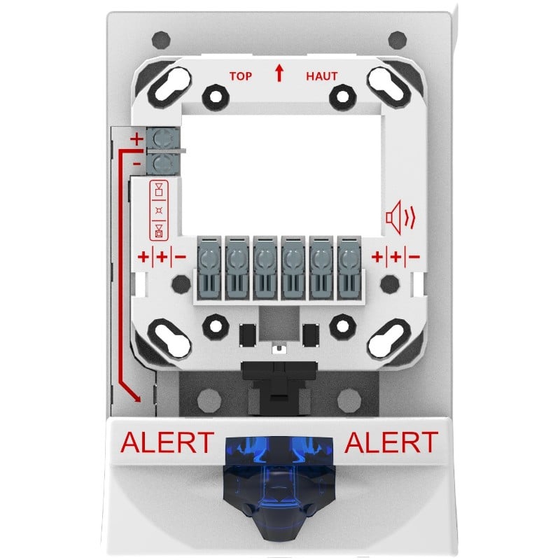Kidde G4SEWA-B Strobe Expander, White, Alert, Blue