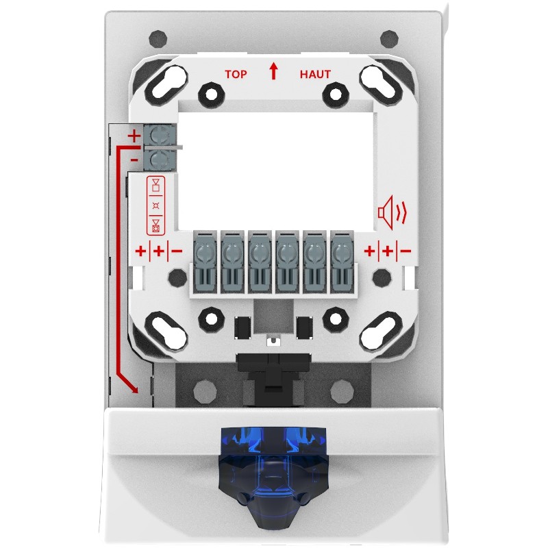 Kidde G4SEWN-B Strobe Expander, White, No Marking, Blue