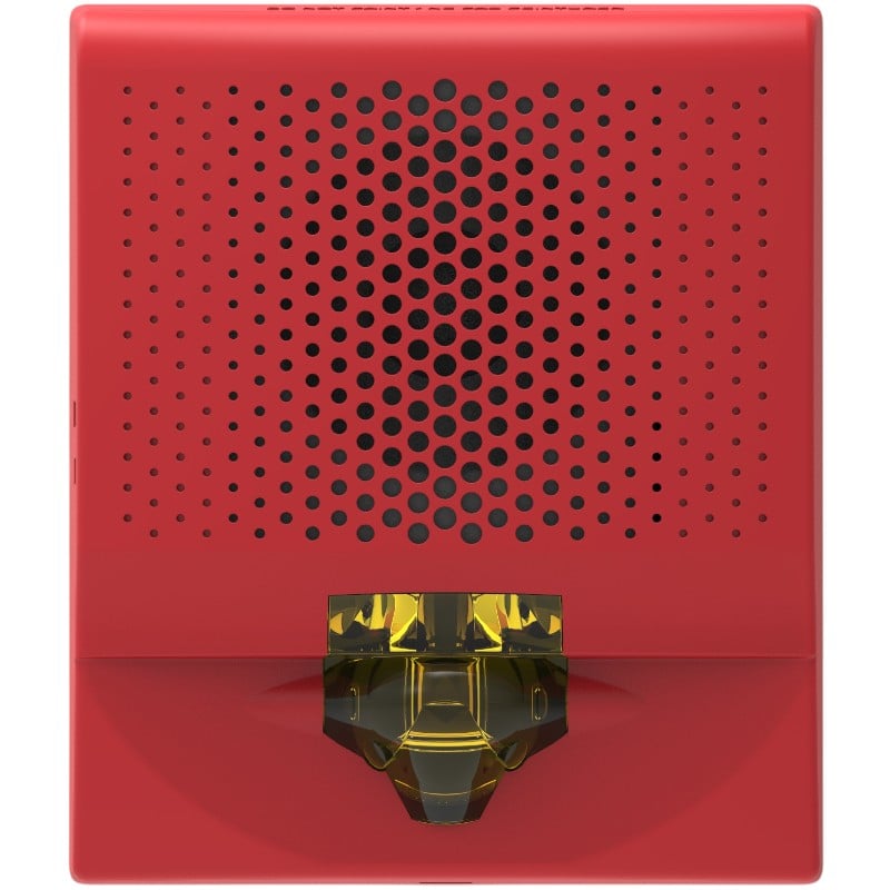 Kidde G4SVRA-A Speaker Strobe, Red, Alert, Amber Lens