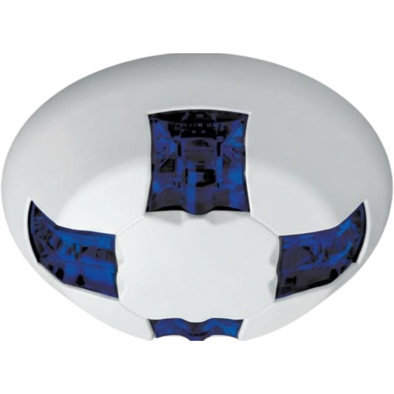 Kidde GCVWN-B Ceiling Strobe, 50cd, White, No Marking, Blue