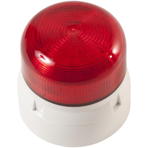 Edwards Signaling QBS-0017 45 Series Flashing Xenon Flashguard Beacon, 230 VAC, Clear