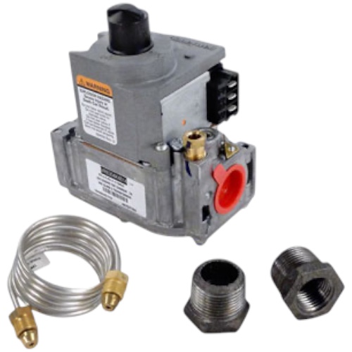 Raypak 004306F 3/4" x 3/4" LP Gas Valve, 24V, 300000 BTU, Slow Opening
