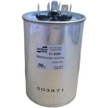 Nordyne 01-0084 40/5/370 Round Capacitor
