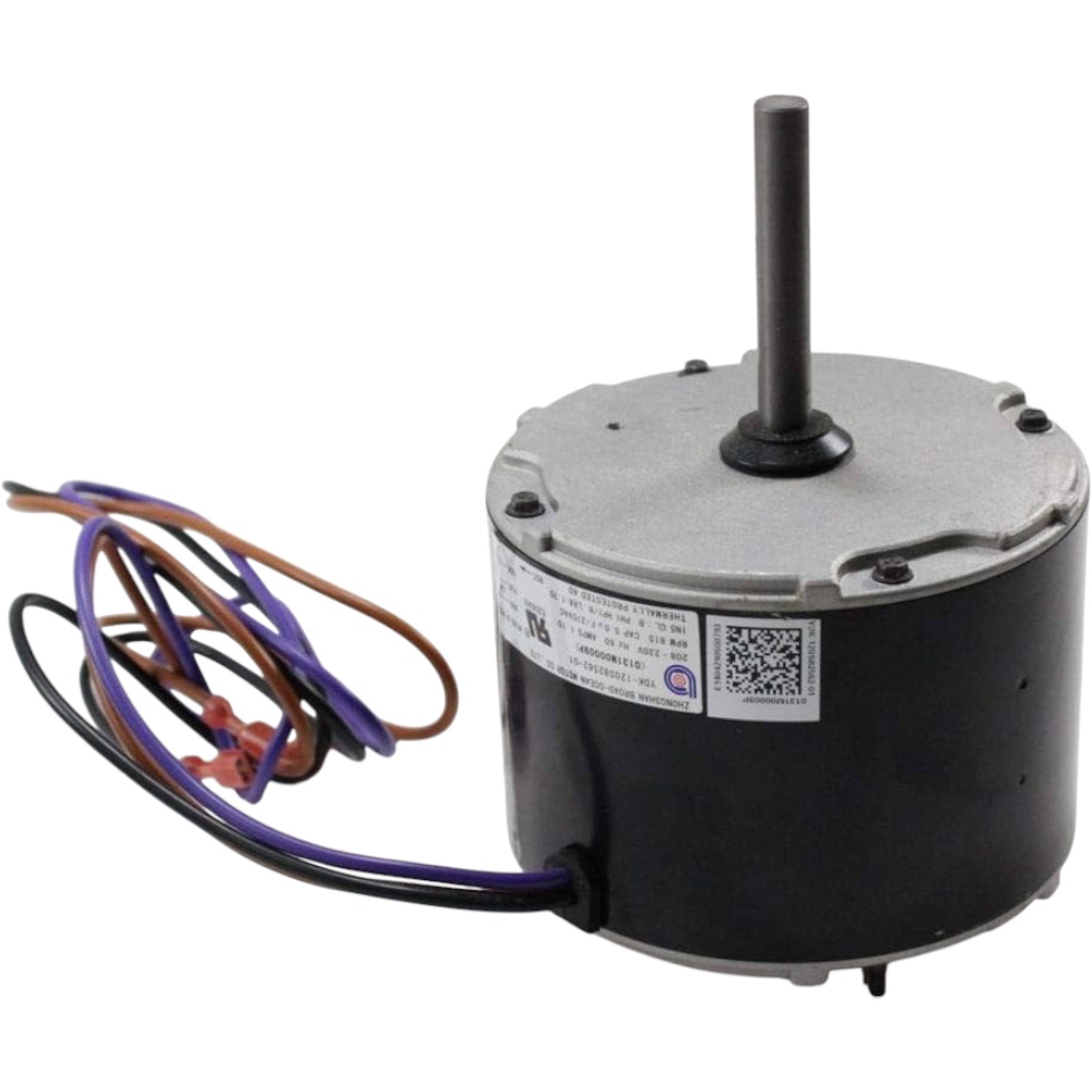 Goodman Parts 0131M00009PSP Condenser Motor, 208/230V, 1/6 HP, 825 RPM, 1 Speed, 8 Pole