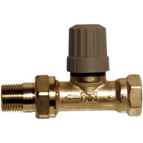 Danfoss 013G8015 Straight Thermostatic Valve Body, 1/2" NPT