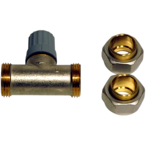 Danfoss 013G8044 Straight Union Sweat Valve Body, 3/4"