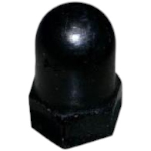 Goodman Parts 0163M00006P Acorn Nut, 5/16" Hex, Black