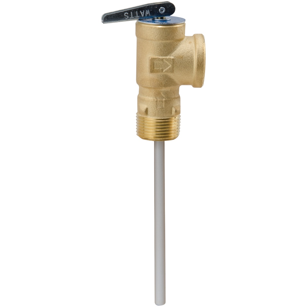 Watts 100XL-4-150 T&P Relief Valve 3/4" 150 PSI 4" Stem