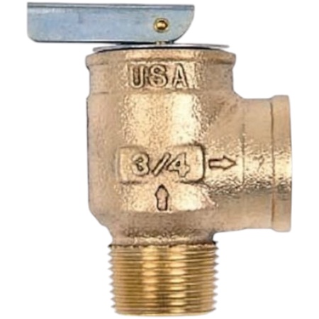 Conbraco 1040705 Hot Water Relief Valve, 3/4" M x 3/4" F, 30 PSI, 535,000 BTU