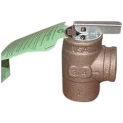 Conbraco 1040805 Hot Water Relief Valve, 3/4" F x 3/4" F, 30 PSI, 535,000 BTU