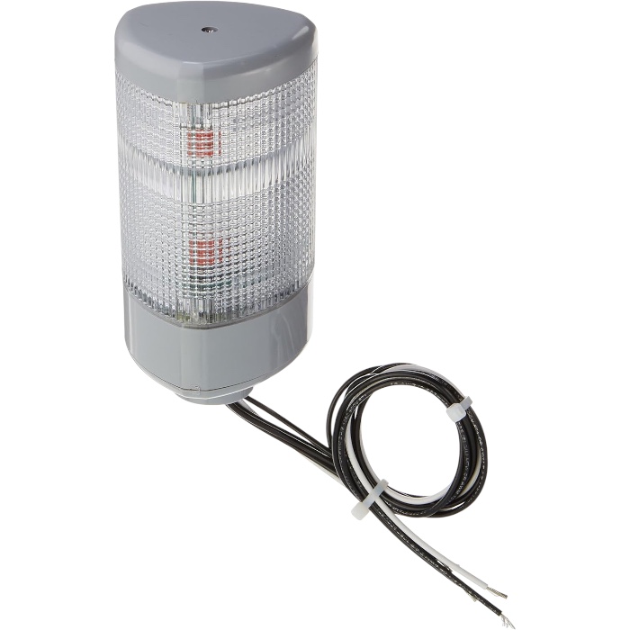 Edwards Signaling 108IP-RGA-N5 Beacon, Pipe Mount, 120 VAC, 108 Series, Red, Green, Amber