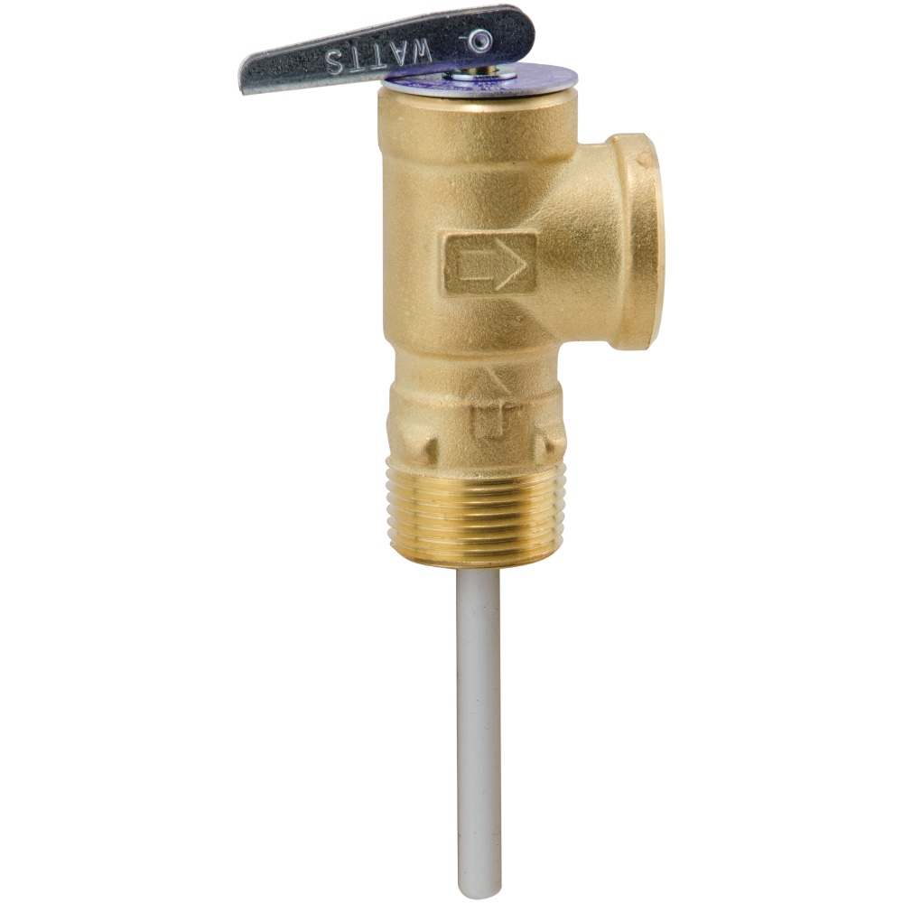 Watts 10L-2-3/4 T&P Relief Valve 3/4" 150 PSI 2" Stem