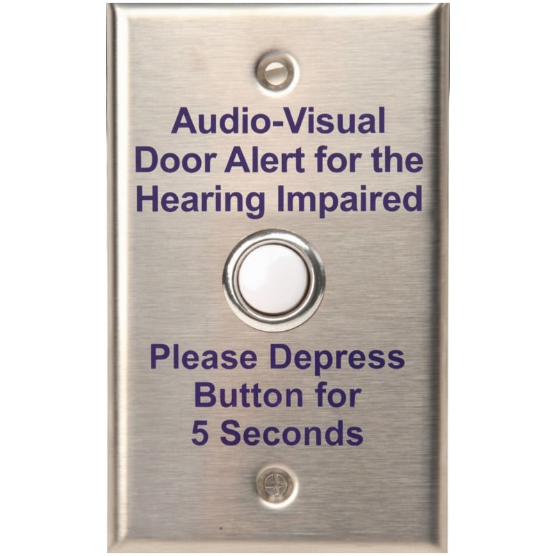 Edwards Signaling 147-1 Push Button Plate